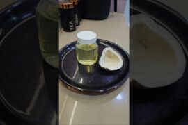 Pure Coconut Oil at home #shorts #coconutoil #homemade #spiceupflavourskitchen