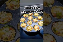moog ki daal se bnaye healthy pizza bites#recipe #healthy #subscribe