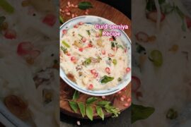 Curd semiya recipe #trending #food #shorts #healthy food #curd semiya #cooking #viral food