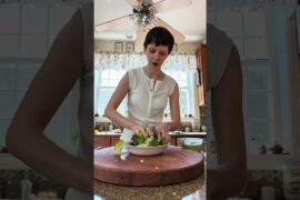Green goddess salad #saladrecipe #springrecipes #recipevideo #foodvideo #salad #healthyrecipes #cook