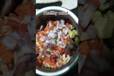 Healthy salad  for evening hunger control #homemade  #salad #shorts #viral