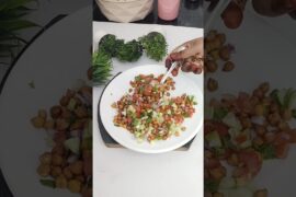 healthy chana chaat #food #health #weightloss #shorts #youtubeshorts #cooking #ytshorts