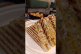Street Style Sandwhich Recipe On Tawa #shorts #sandwich #eatdelicious #chotaalivlogs