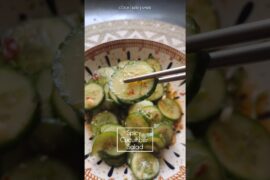 Spicy Cucumber Salad #salad #cucumber #japanesefood #koreanfood #healthy #cooking #recipe #shorts