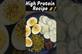 High Protein Recipes #1 | Healthy Breakfast/Dinner Recipes | Beginner's Recipe | Easy Hostel Recipes