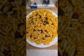Murmura Namkeen Recipe | Puffed Rice Snack #shorts #murmurarecipe #namkeen #snacks #puffedrice