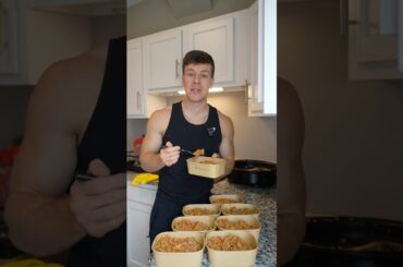 BBQ Bacon Potato Bowls High Protein Meal Prep Recipe #shorts