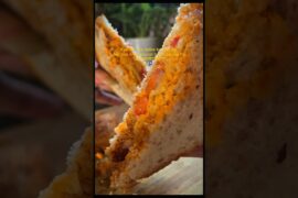 Protein sandwich #food #recipe #cooking #reels #foodie #love #relationship #fyp #babifreitas #shorts