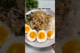 Kurangi gula pasir, tepung dan nasi putih #defisitkalori #menudietharian #shorts