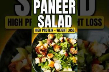 Secret High Protein Paneer Salad Transformation #shorts