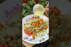 High Protein Chickpeas Salad Recipe | #shorts #foodshorts #shortsfeed