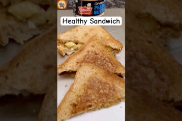Peanut Butter Banana Sandwich #shorts #healthy