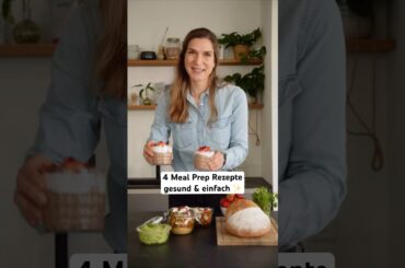 4 Meal Prep Rezepte, die dir wirklich Zeit sparen gesund & einfach #mrsflury #mealprep