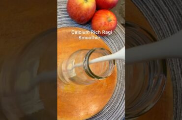 Ragi Smoothie Recipe for Strong Bones | Rich Calcium Iron Protein smoothie recipe #shorts #trending
