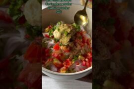 High Fiber Low Calorie Breakfast Recipe  #fatloss