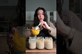 Protein overnight oats! #healthyfood #recipe #mealprep