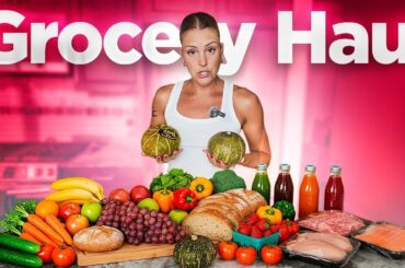 Grocery Haul for Fat Loss (Plus an Easy High Protein Dinner!)