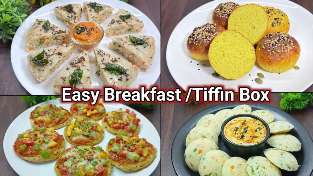 Easy and Healthy Breakfast Recipes | Kids Lunch Box Ideas | Tiffin Recipes | Breakfast Recipes