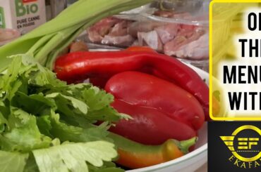 RIce Fufu in Turkey Osso Bucco, Conservative Food Salad, Coconut Snacks! On The Menu With Ekafam!