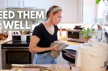 8 Habits that keep your hungry family FED and HEALTHY