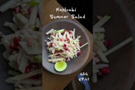 Kohlrabi Salad That Tastes Better Than It Looks #recipe #healthysalad #summer