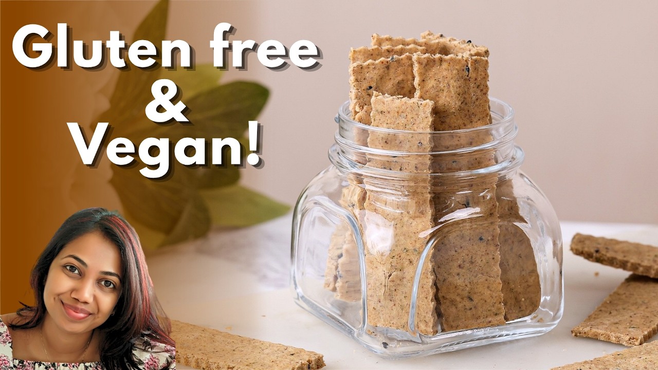 Crispy Jowar Crackers | No Maida, Gluten Free | Healthy Snack Crispy Jowar Crackers | No Maida, Gluten Free | Healthy Snack