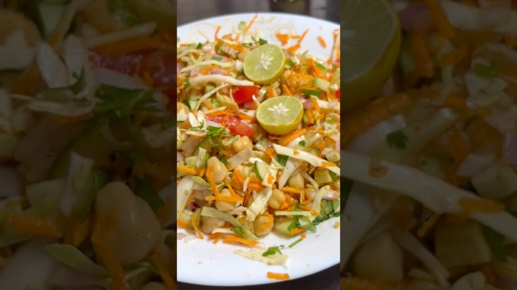 Chickpea salad recipe | Healthy salad for weightlose |#shortsfeed #youtubeshorts #shortsviral #short