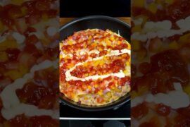 Easy French Bread Breakfast! Cheesy Recipe #shorts