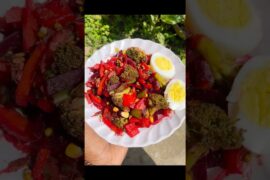 Steamed vegetables recipe | Healthy breakfast ideas #viral #shorts #food #health #recipe