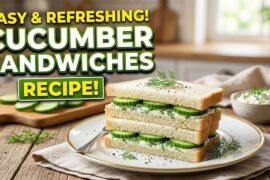 EASY & REFRESHING CUCUMBER SANDWICH | HEALTHY NO COOK RECIPE