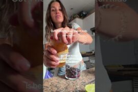 HEALTHY SOUR CANDY HACK!! 3 ingredients! #healthyrecipes #healthydessert #healthyeating