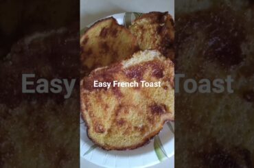 Easy French Toast,  Old School Breakfast #shorts #frenchtoast #easyrecipes #breakfast