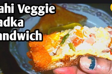 Dahi Veggie Sandwich | 5-Minute Healthy Breakfast | Bina Mayo ka Creamy aur Crunchy Sandwich