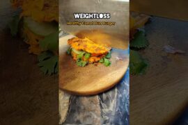 No Bread Carrot Burger | High Protein Weightloss healthy burger #youtubeshorts #weightloss #recipe