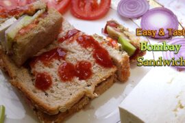 Bombay Sandwich | Street Style Veg Sandwich Recipe | Easy Breakfast Recipe | Healthy Snacks Recipes