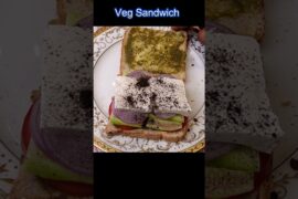 Veg Sandwich | Healthy Sandwich Recipe | Cold Sandwich #sandwich #healthybreakfast #cooking
