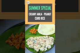 Tangy and nutty Amla Peanut curd rice! #curdrice #healthy #recipe #food #lowcalorie #amla #viral