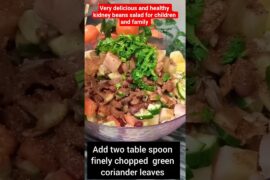 Very Tasty & Healthy Kidney Beans Salad#shorts#shortsfeed#shortsviral#shortsvideo#viralshorts