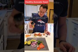 Healthy avocado toast recipe