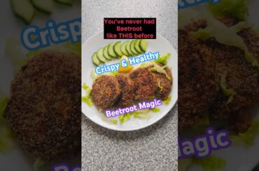 Beetroot Carrot Kababs Recipe | Crispy Healthy Veg Cutlets | Easy Snack in 15 Minutes | No Fry Snack
