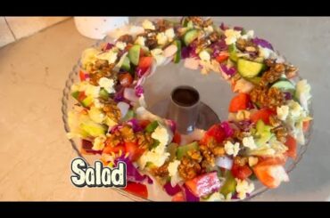 Easy salad Recipe | healthy salad | healthy eating | Vegetarian salad |