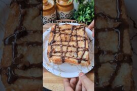 Peanut Butter Milk Toast - sounds like a cozy breakfast or snack.#shorts #short #shortsfeed #asmr