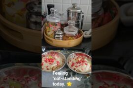 Taking a moment to nourish before the day gets busy.#oatsrecipe #healthyrecipes #sugarfree #food