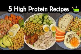 5 Healthy Breakfast/Lunch/Dinner Recipes | High Protein Recipes | Beginners Recipe | Hostel Recipes