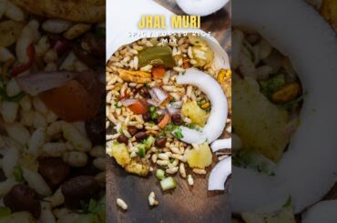 Jhalmuri | Crispy Puffed Rice with Spicy Masala Mix #shorts #foodie #trending