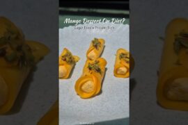 Healthy Mango Dessert | Sugar Free Mango Mithai Roll #mangodessert #mango #sugarfree #recipe #shorts