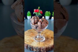 Healthy Chocolate icecream recipe #shorts #recipe #chocolate #dessert #healthy