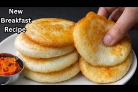 Easy Healthy Morning Breakfast Recipe | Tasty Snacks Recipes For School Tiffin