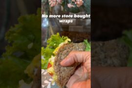 No More Store-Bought Wraps | Easy Healthy Wrap Recipe #yt #chiaseeds #oats #wrap#weightloss #viral