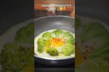 Easy healthy and viral brocoli Breakfast recipeJust add  Egg  with Broccoli ! It's so delicious